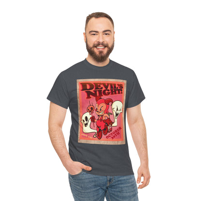 Devil's Night Unisex Heavy Cotton Tee