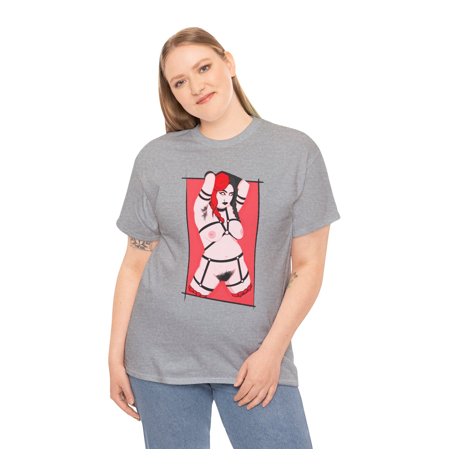 Natural Queen Unisex Heavy Cotton Tee