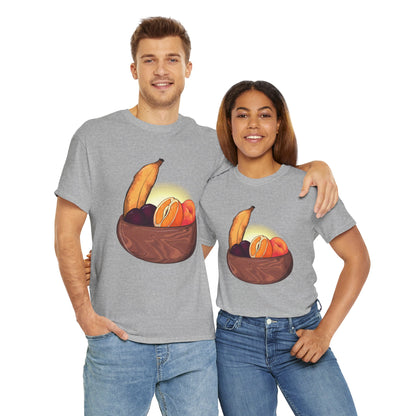 Adult Fruit Basket Unisex Heavy Cotton Tee