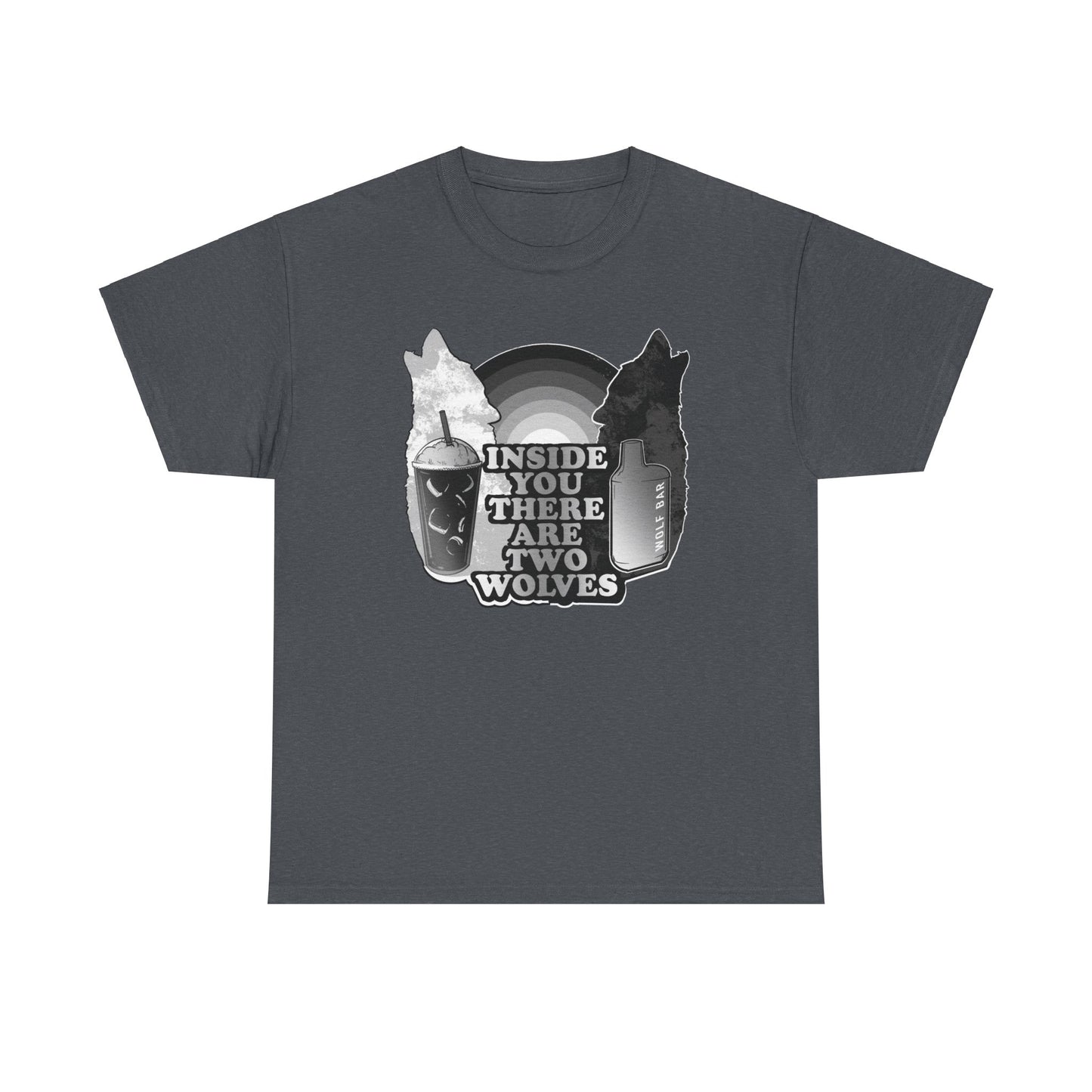 Two Wolves Unisex Heavy Cotton Tee