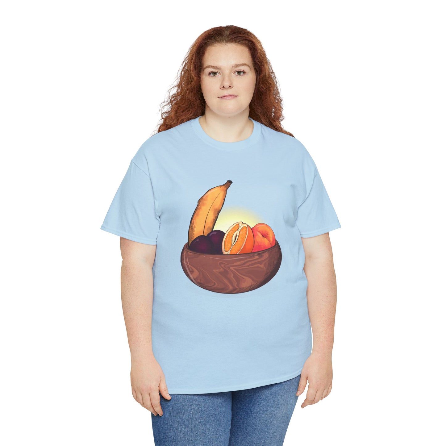 Adult Fruit Basket Unisex Heavy Cotton Tee
