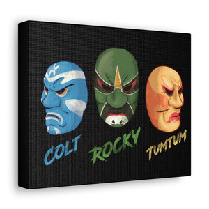 3 Brothers Canvas Gallery Wrapped Art Print