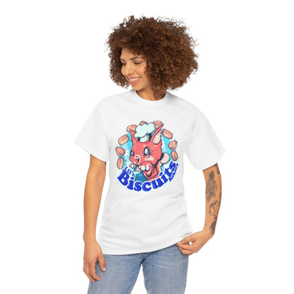 Lil Biscuits Cat Bakery Unisex Heavy Cotton Tee