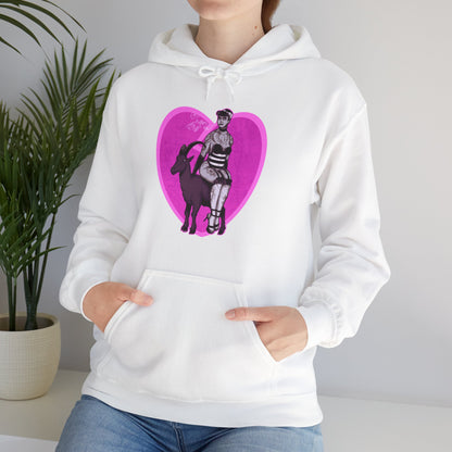 Goth Pinup Unisex Heavy Blend Hooded Sweatshirt