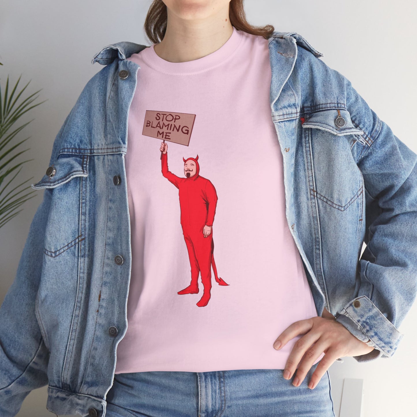 Satanic Scapegoat Unisex Heavy Cotton Tee