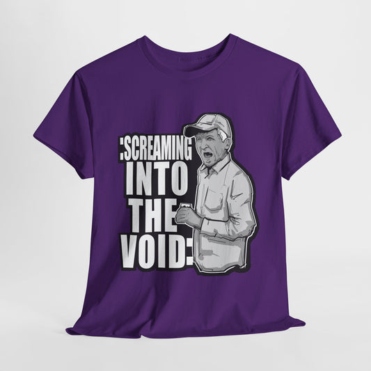 Screaming Into The Void Unisex Heavy Cotton Tee