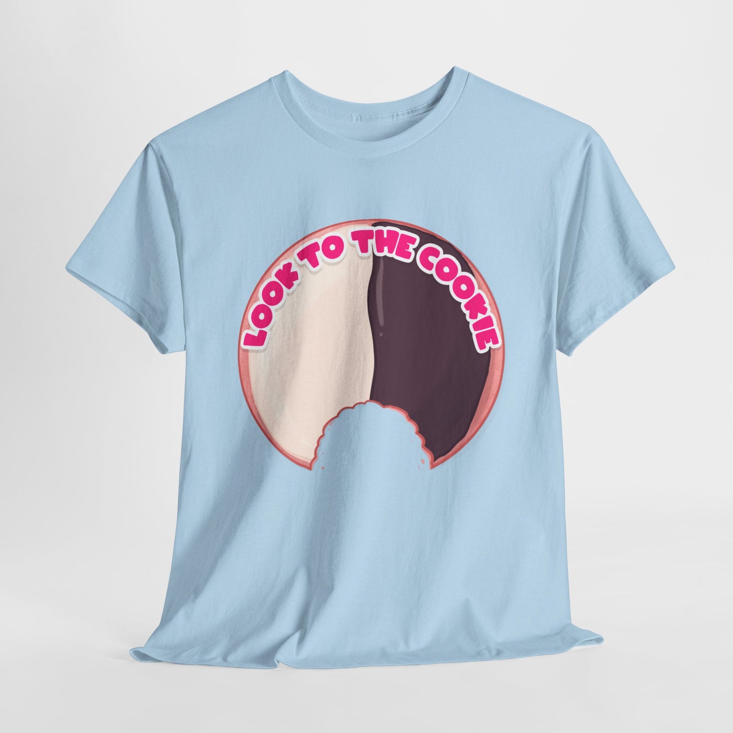 Black & White Cookie Unisex Heavy Cotton Tee