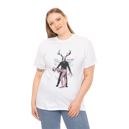 Deer Daddy Series 3: Hold Still Unisex Heavy Cotton Tee