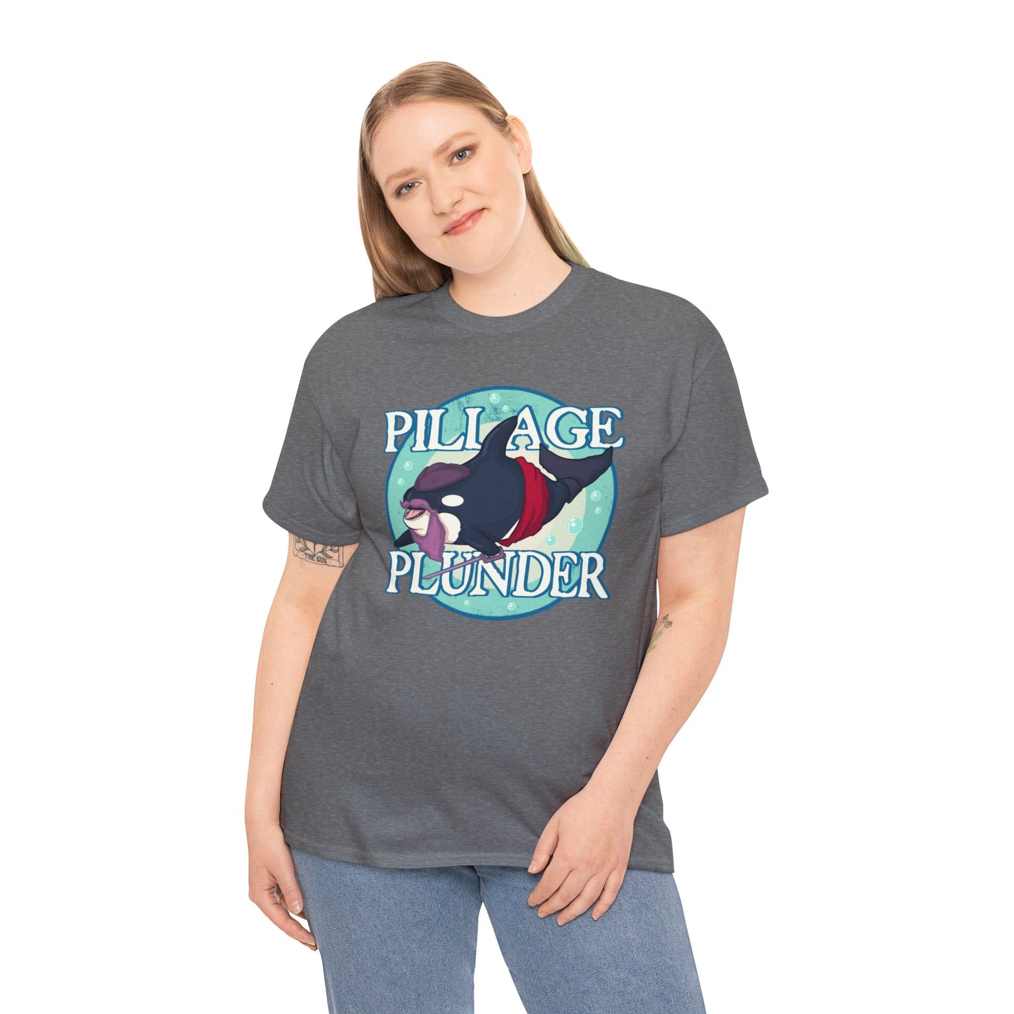 Plunder & Pillage Unisex Heavy Cotton Tee