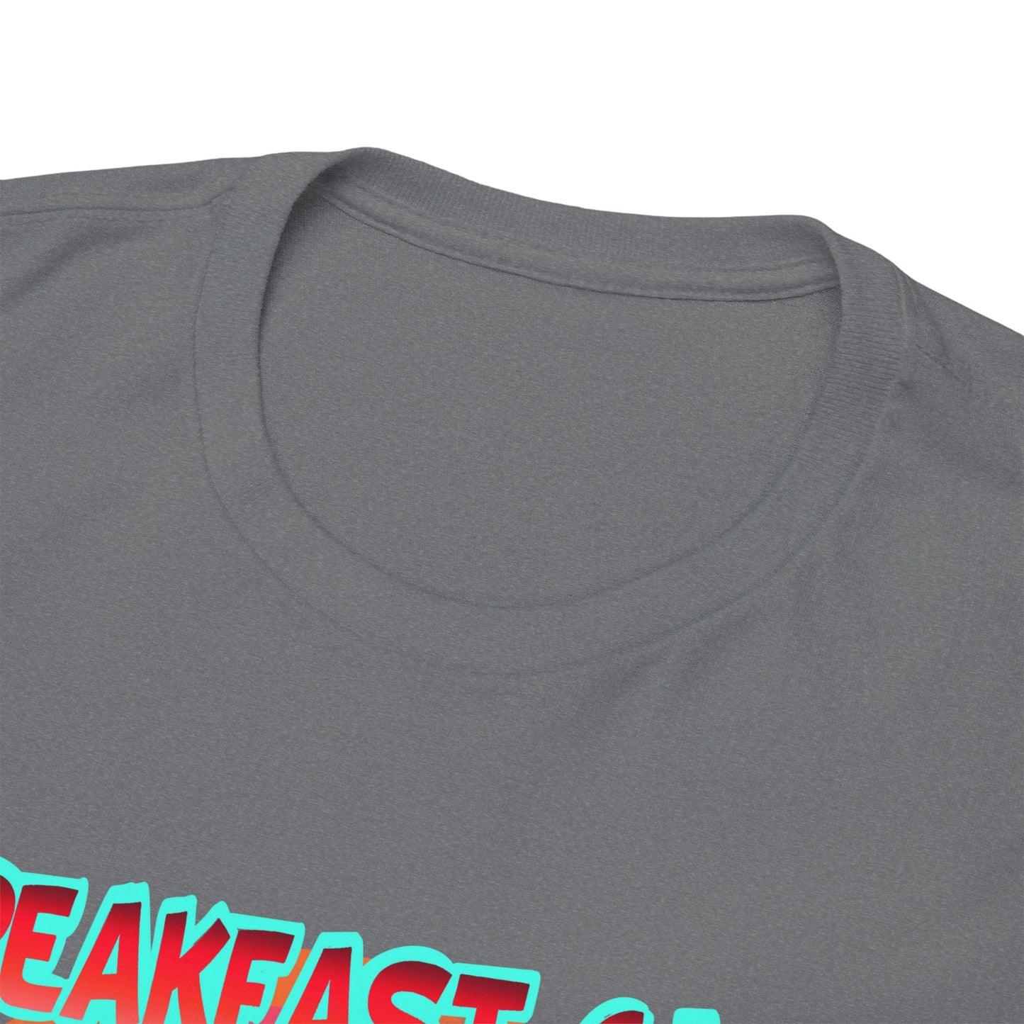 Breakfast Cats Unisex Heavy Cotton Tee