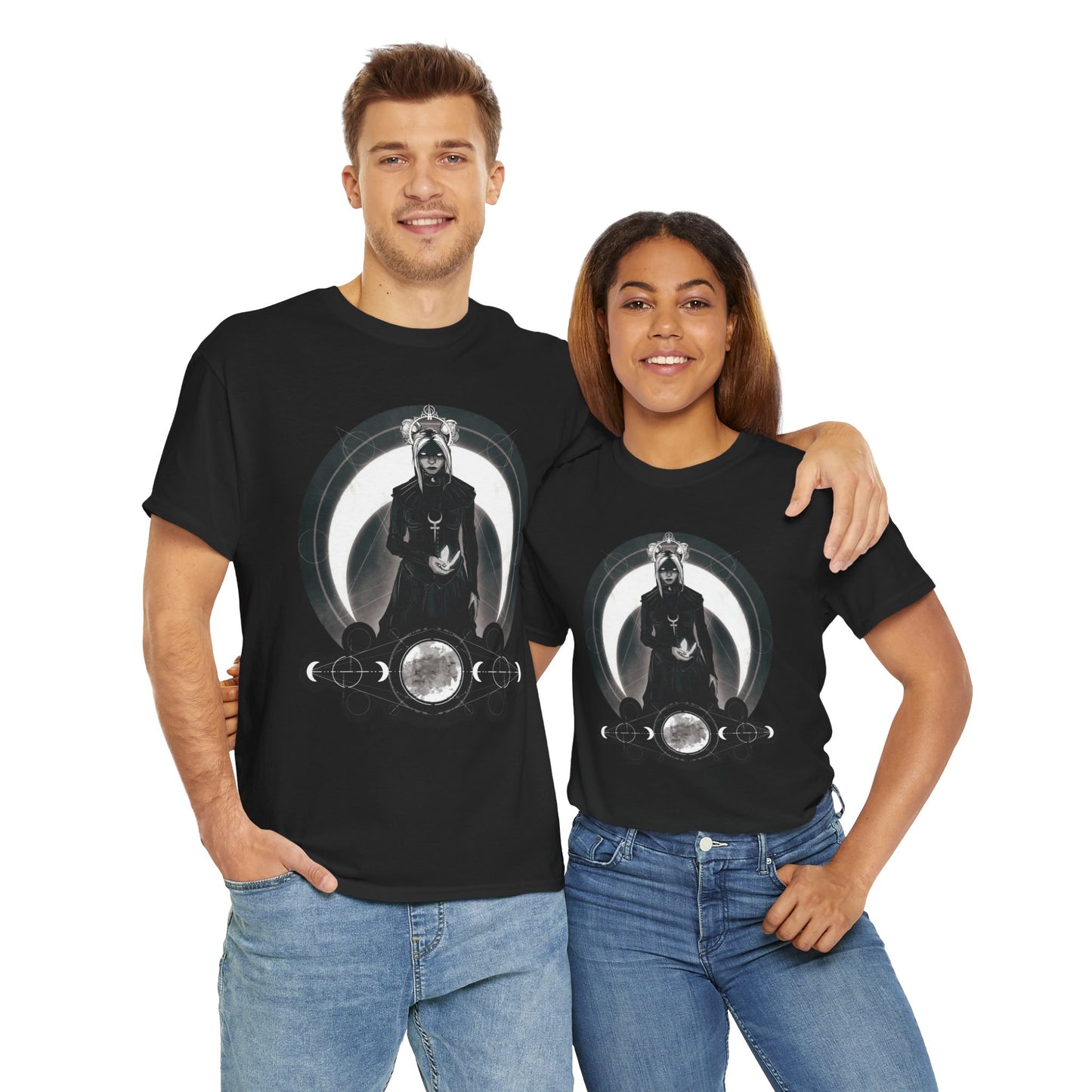 Moon Goddess Unisex Heavy Cotton Tee