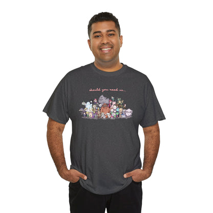 Should You Need Us Extended Unisex Heavy Cotton Tee