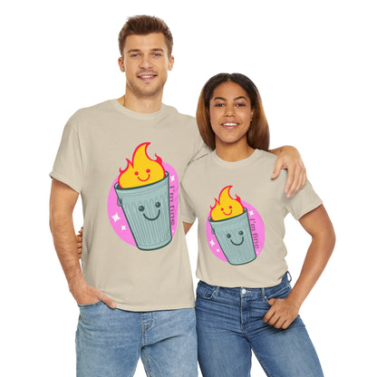 Trash Fire Unisex Heavy Cotton Tee