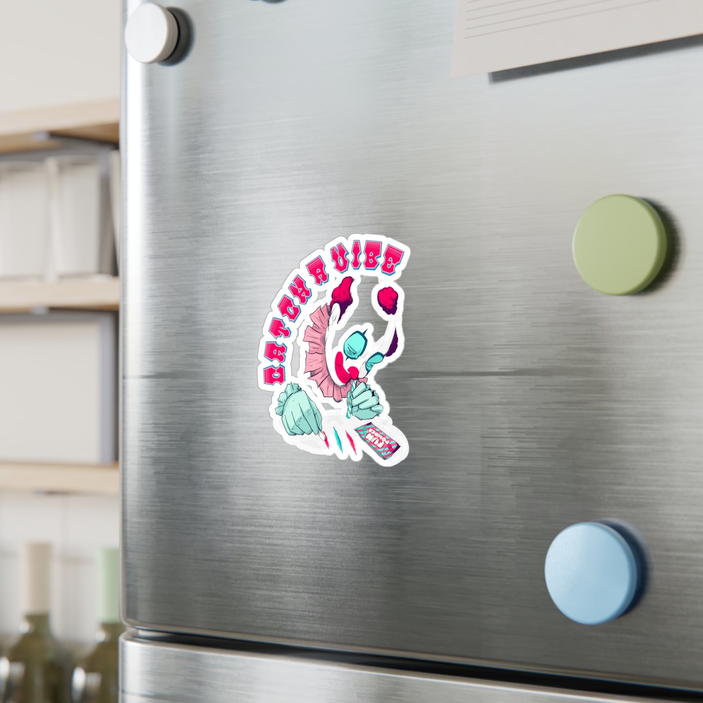 Catch A Vibe Kiss-Cut Vinyl Decal