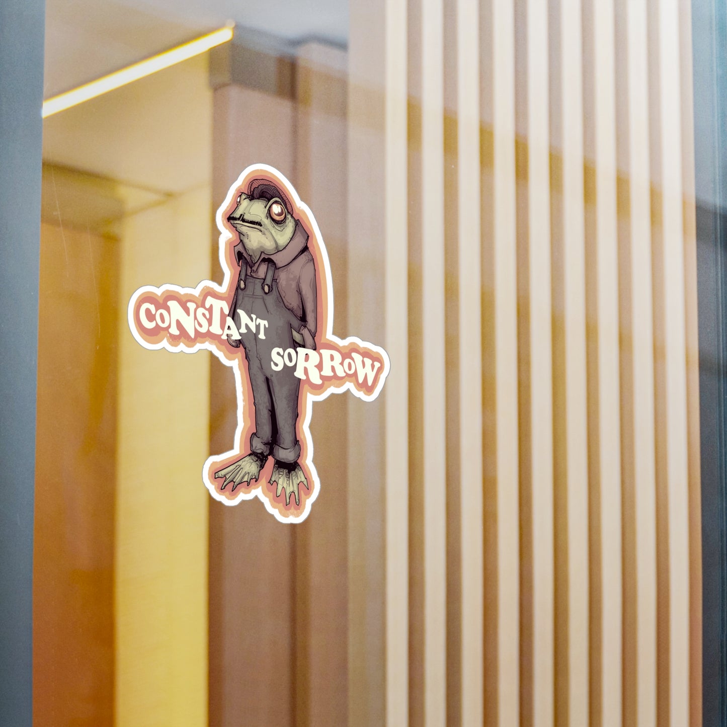 Constant Sorrow Kiss-Cut Vinyl Decal