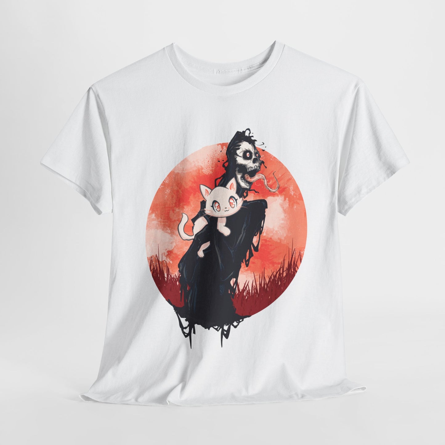 Cat Person Unisex Heavy Cotton Tee