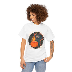 Opossum Witch Unisex Heavy Cotton Tee