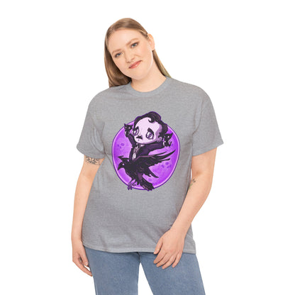 Poe Is Coming Unisex Heavy Cotton Tee