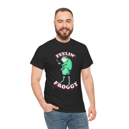 Feelin Froggy Unisex Heavy Cotton Tee