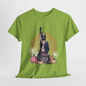 Coffee Witch Unisex Heavy Cotton Tee