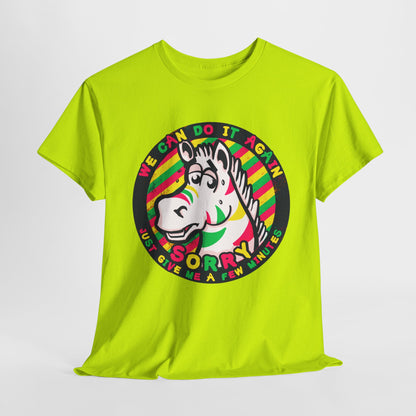 Premature Zebra Unisex Heavy Cotton Tee