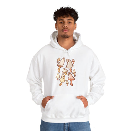 Spooky Mushrooms Unisex Heavy Blend Hooded Sweatshirt