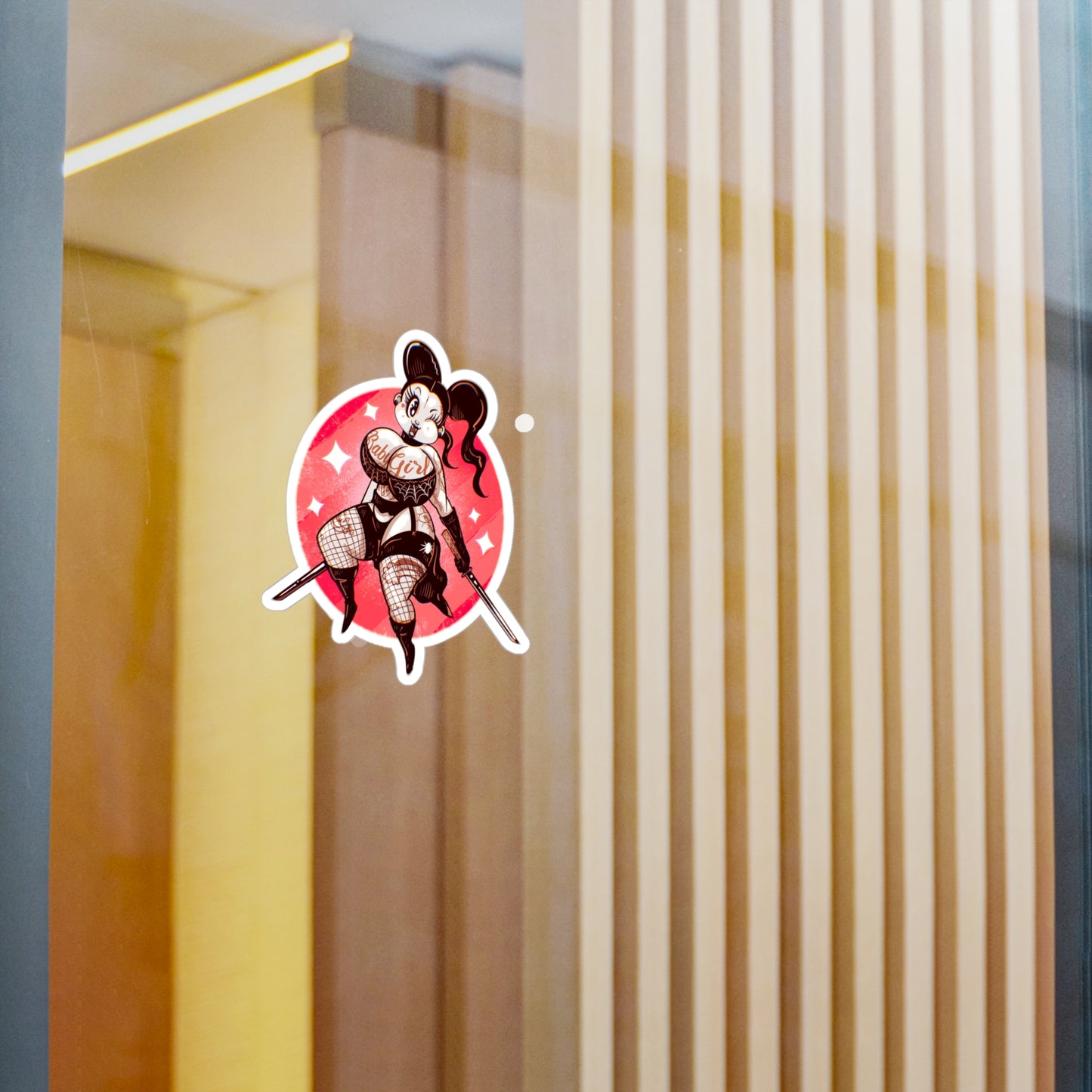 Baby Girl Kiss-Cut Vinyl Decal