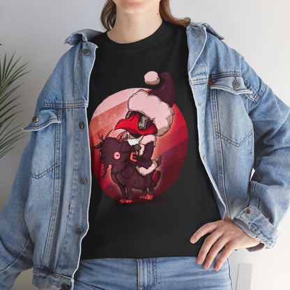 Plague Doctor Santa Unisex Heavy Cotton Tee