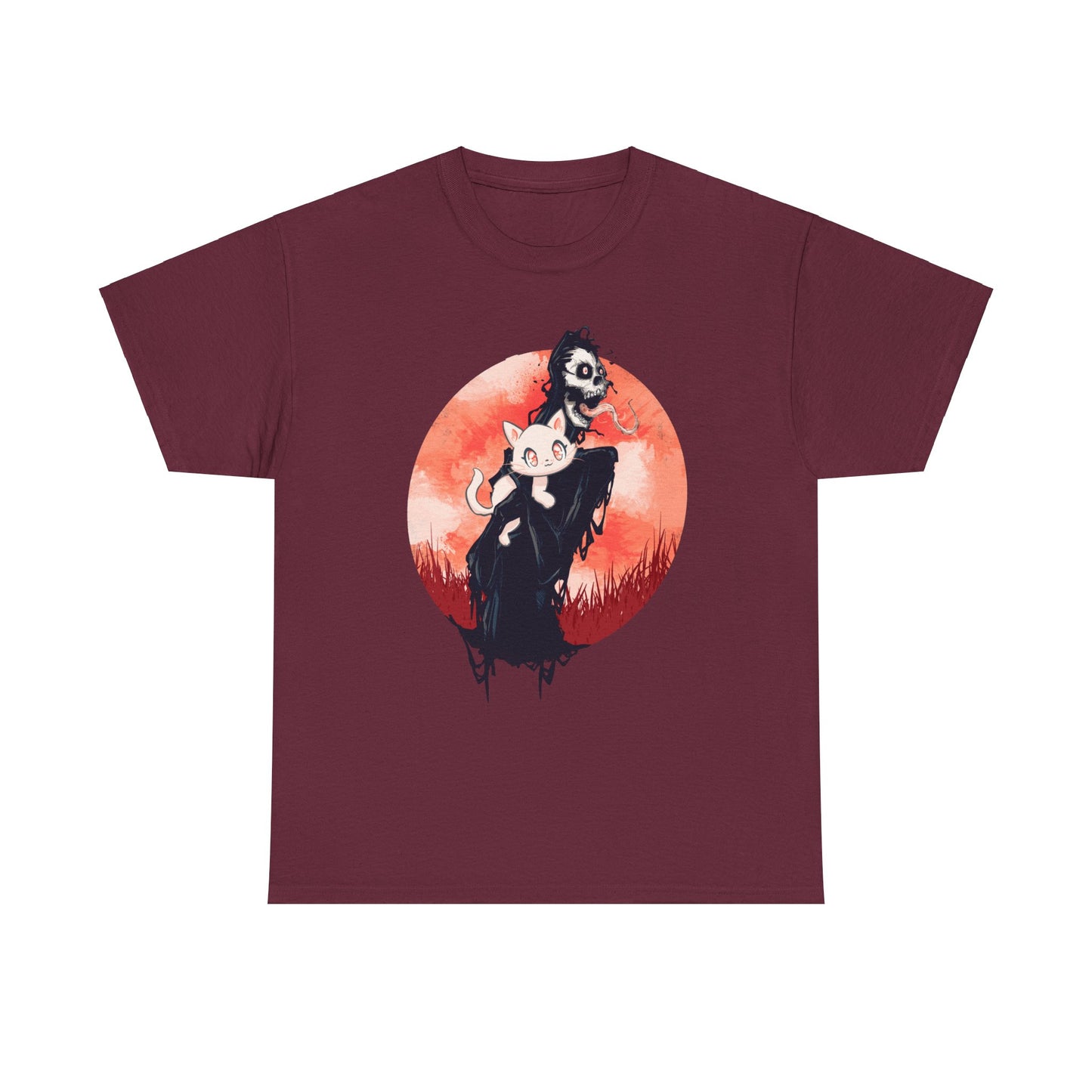 Cat Person Unisex Heavy Cotton Tee