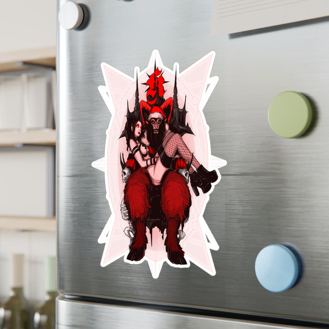 Krampus Baby Kiss-Cut Vinyl Decal