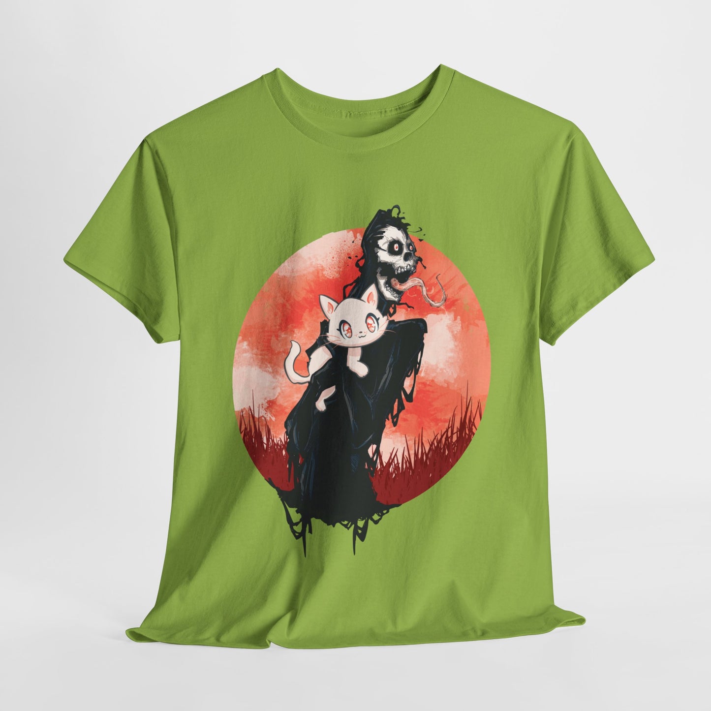 Cat Person Unisex Heavy Cotton Tee