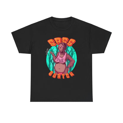 Sass Quatch Unisex Heavy Cotton Tee