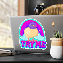 Try Me Kiss-Cut Vinyl Decal