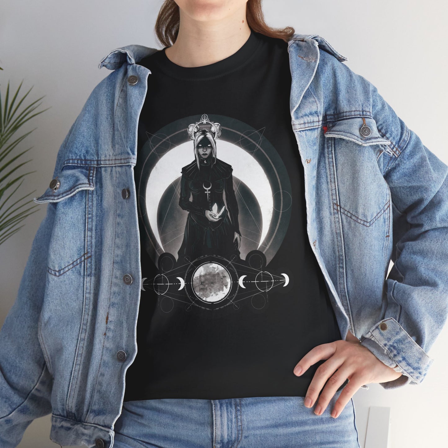 Moon Goddess Unisex Heavy Cotton Tee