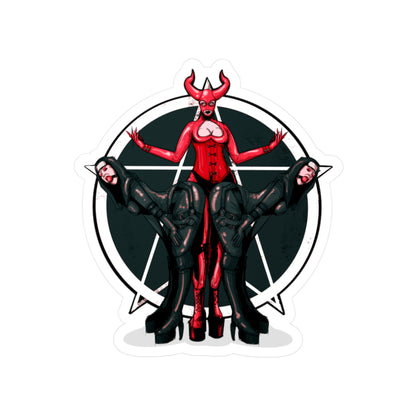 Latex Kiss-Cut Vinyl Decal