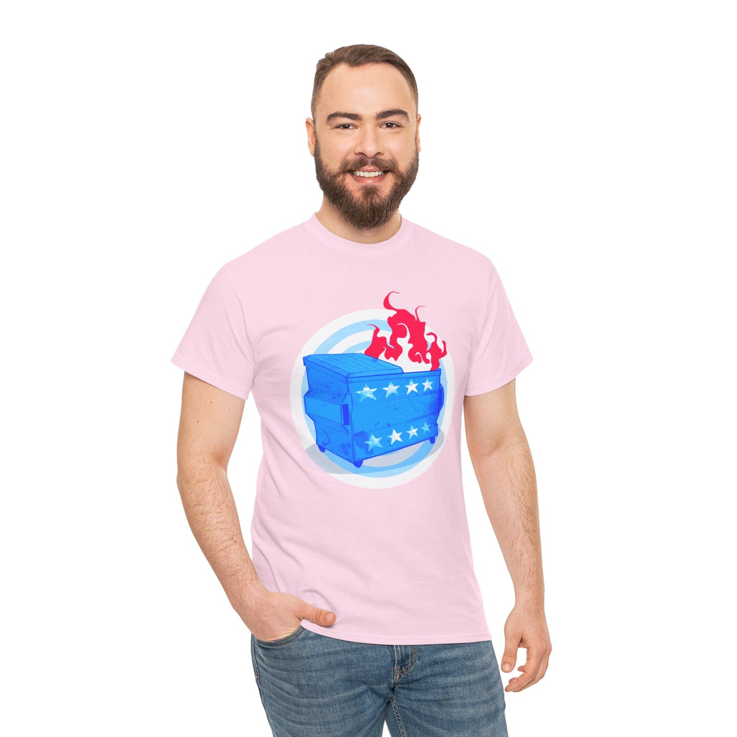 American Dumpster Firre Unisex Heavy Cotton Tee