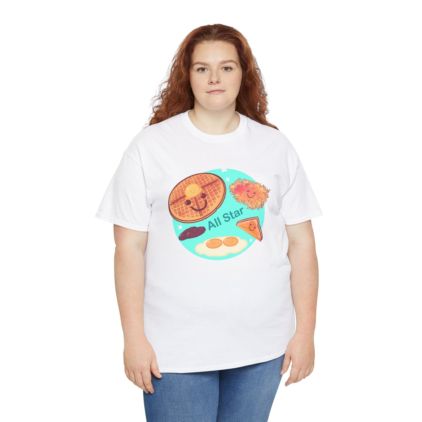 All Star Breakfast Unisex Heavy Cotton Tee