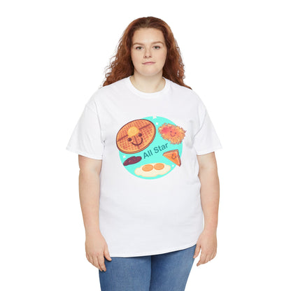 All Star Breakfast Unisex Heavy Cotton Tee