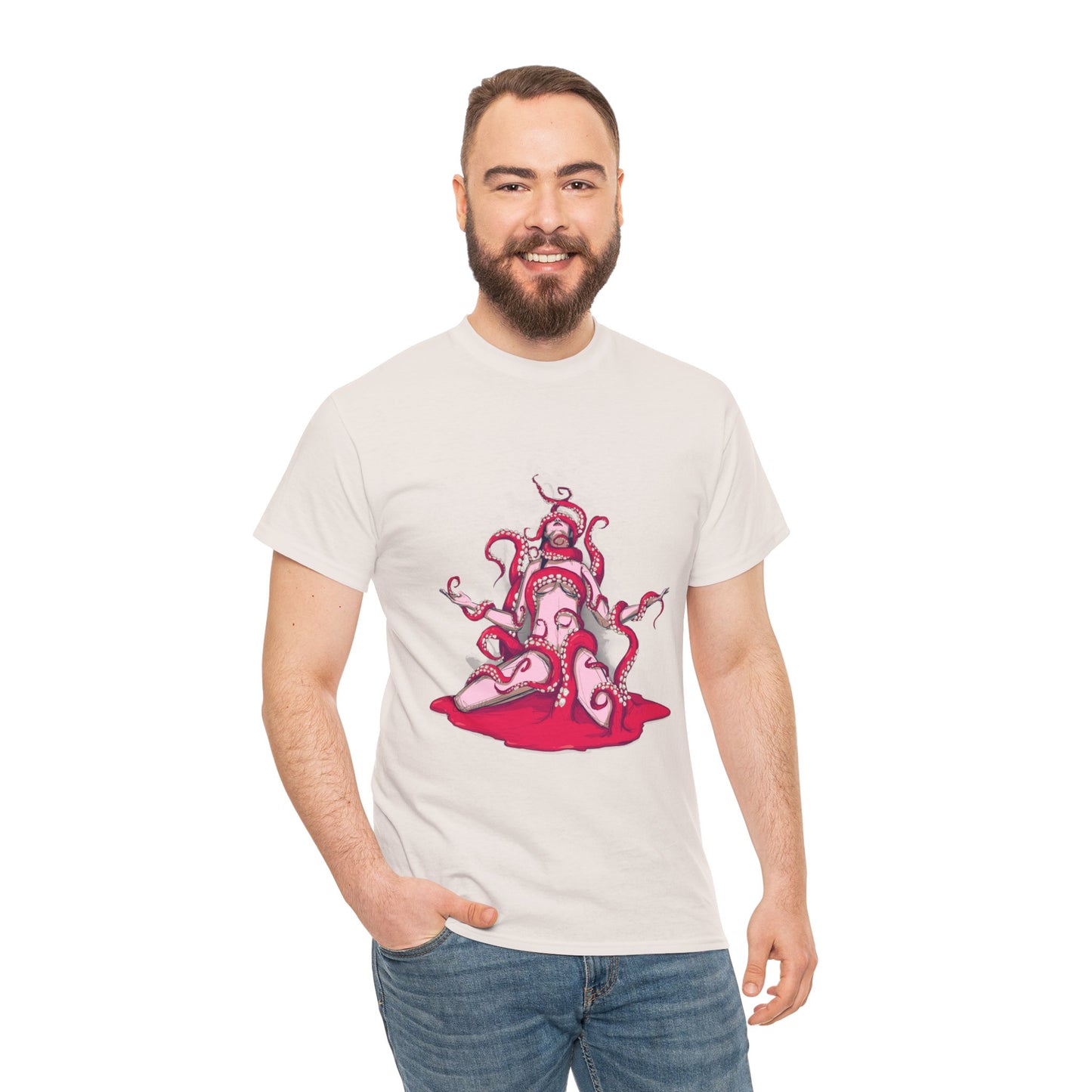 Heart Of The Devil Unisex Heavy Cotton Tee