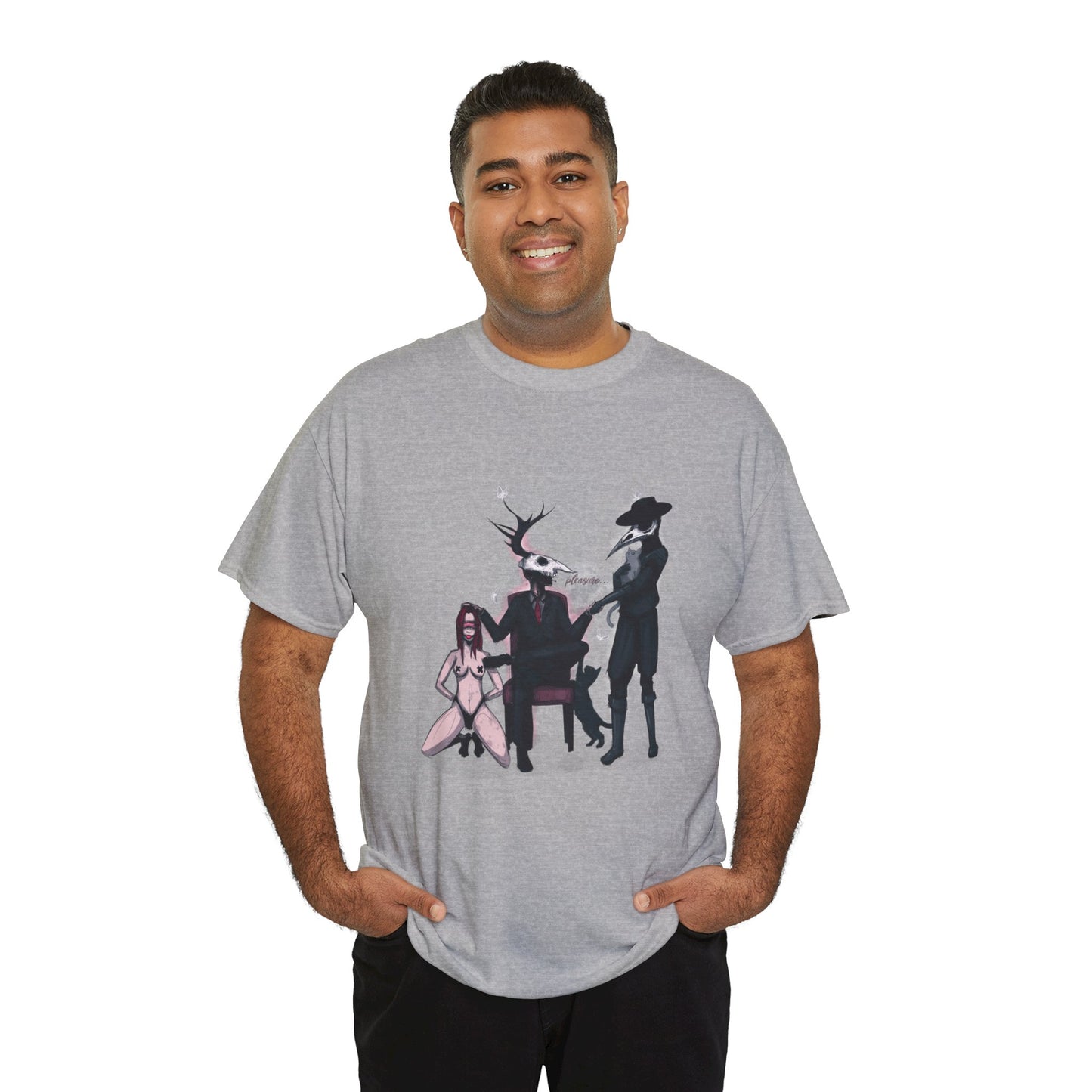 Deer Daddy / Nocturnal Unisex Heavy Cotton Tee