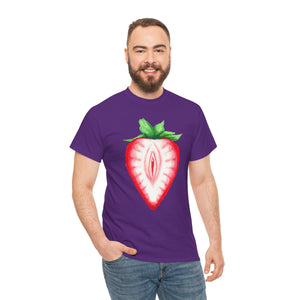 Juicy Strawberry Unisex Heavy Cotton Tee