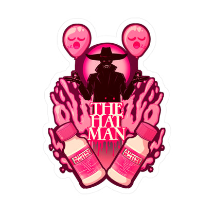 The Hat Man Kiss-Cut Vinyl Decal