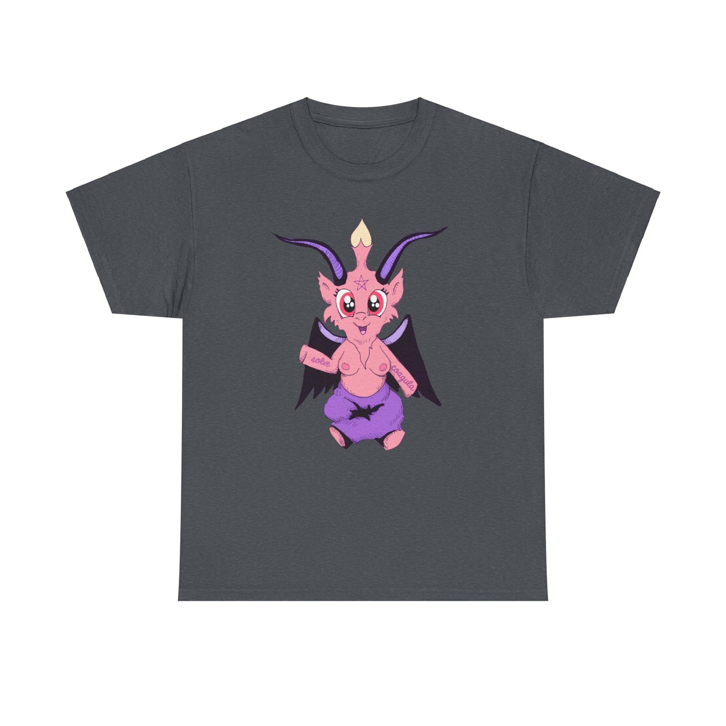 Little Baphomet Unisex Heavy Cotton Tee