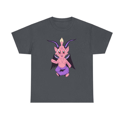 Little Baphomet Unisex Heavy Cotton Tee