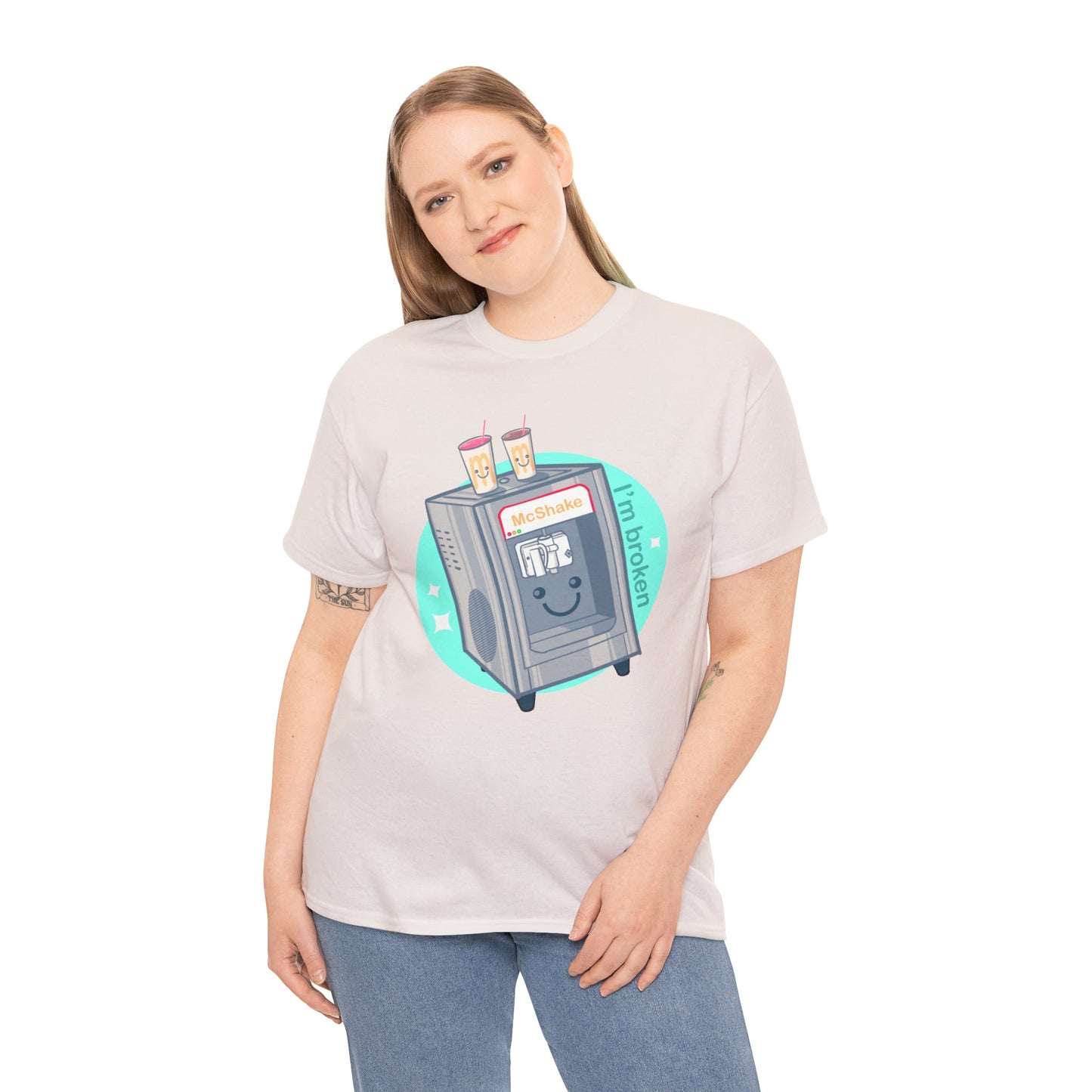 Shake Machine Unisex Heavy Cotton Tee