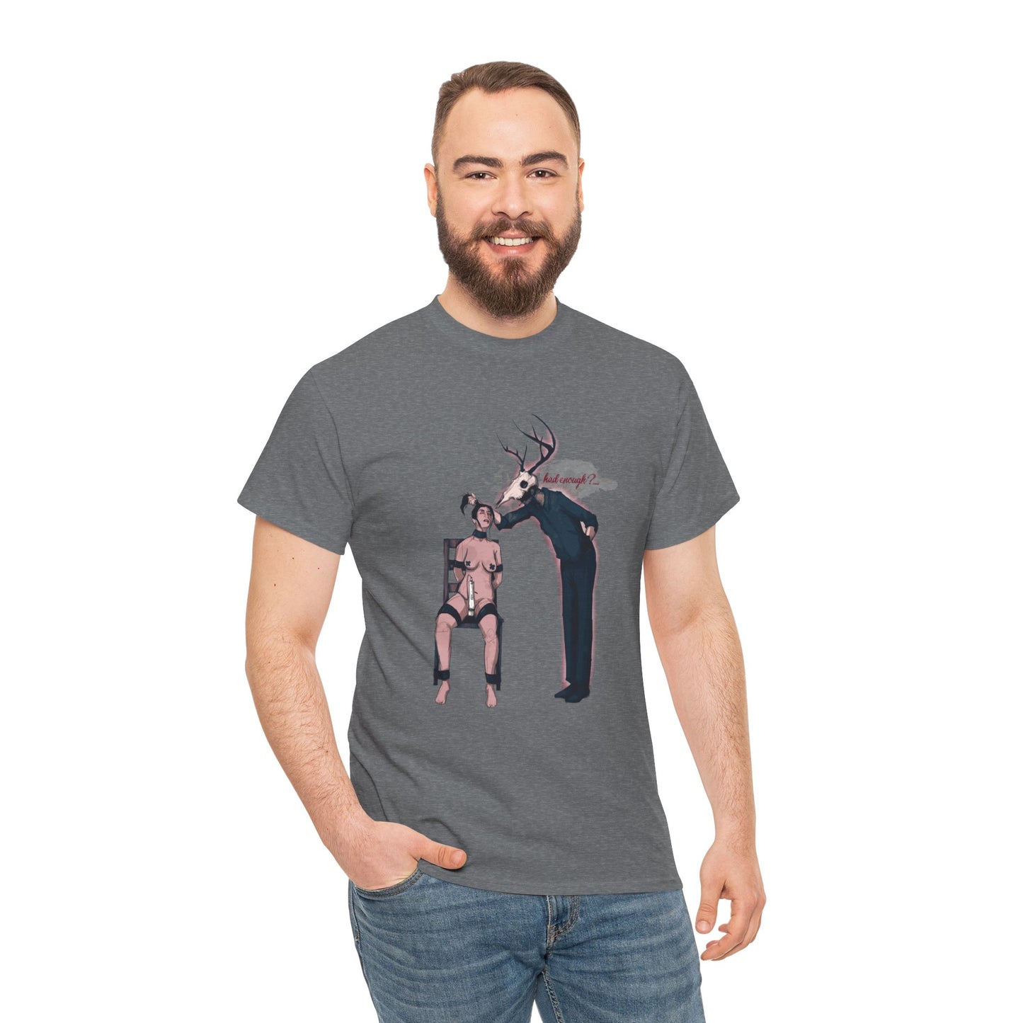 Deer Daddy Series 5: The Chair Unisex Heavy Cotton Tee
