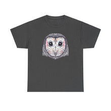 Sugar Skull Owl Unisex Heavy Cotton Tee