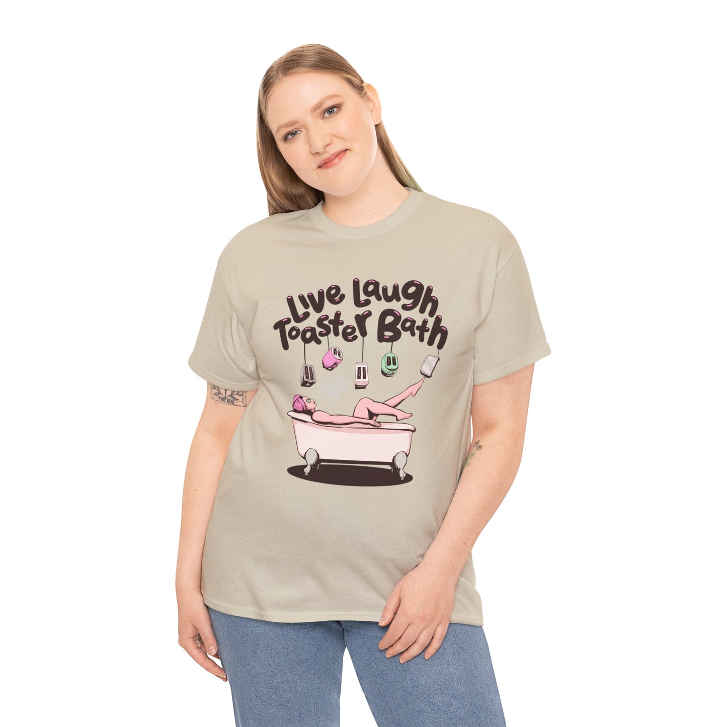 Toaster Bath Unisex Heavy Cotton Tee