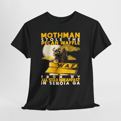 Mothman Waffle Unisex Heavy Cotton Tee