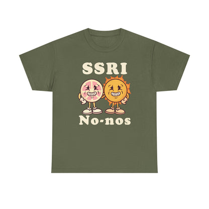 SSRI No-nos Unisex Heavy Cotton Tee